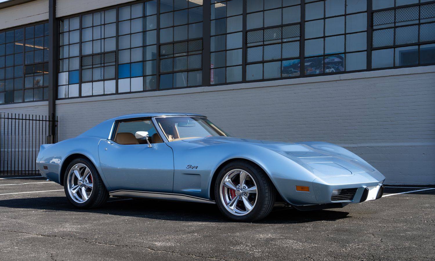 1975 Chevorlet Corvette "Schwab Stingray" Schwab Blue Exterior