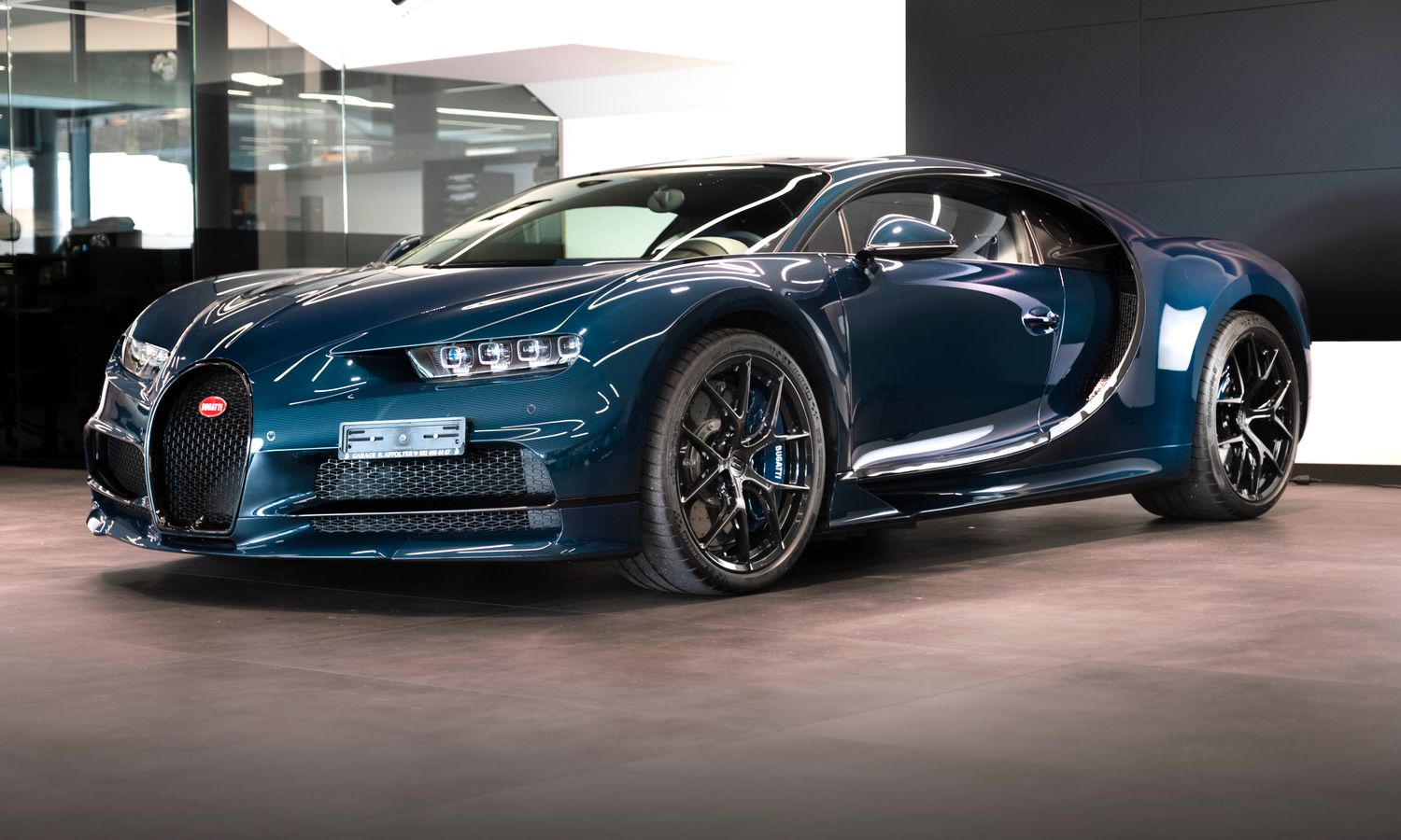 2020 Bugatti Chiron Sport Blue Carbon Exterior