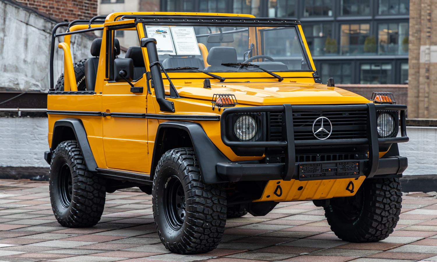 1990 Mercedes Benz MB Wolf GD250 Yellow Exterior