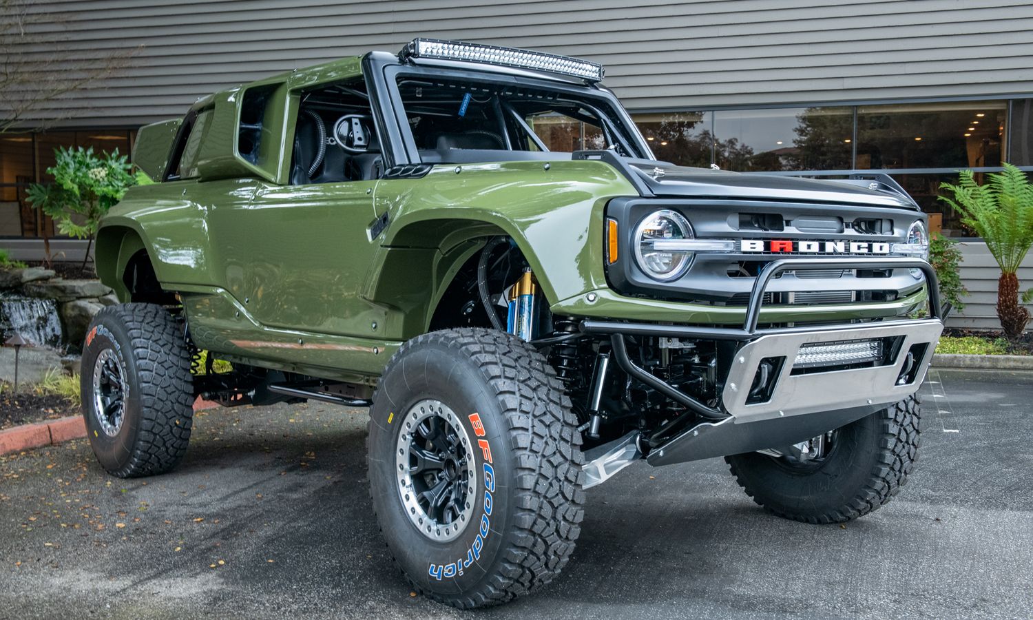 2023 Ford Bronco 'Desert Racer' Nato Olive Green Exterior