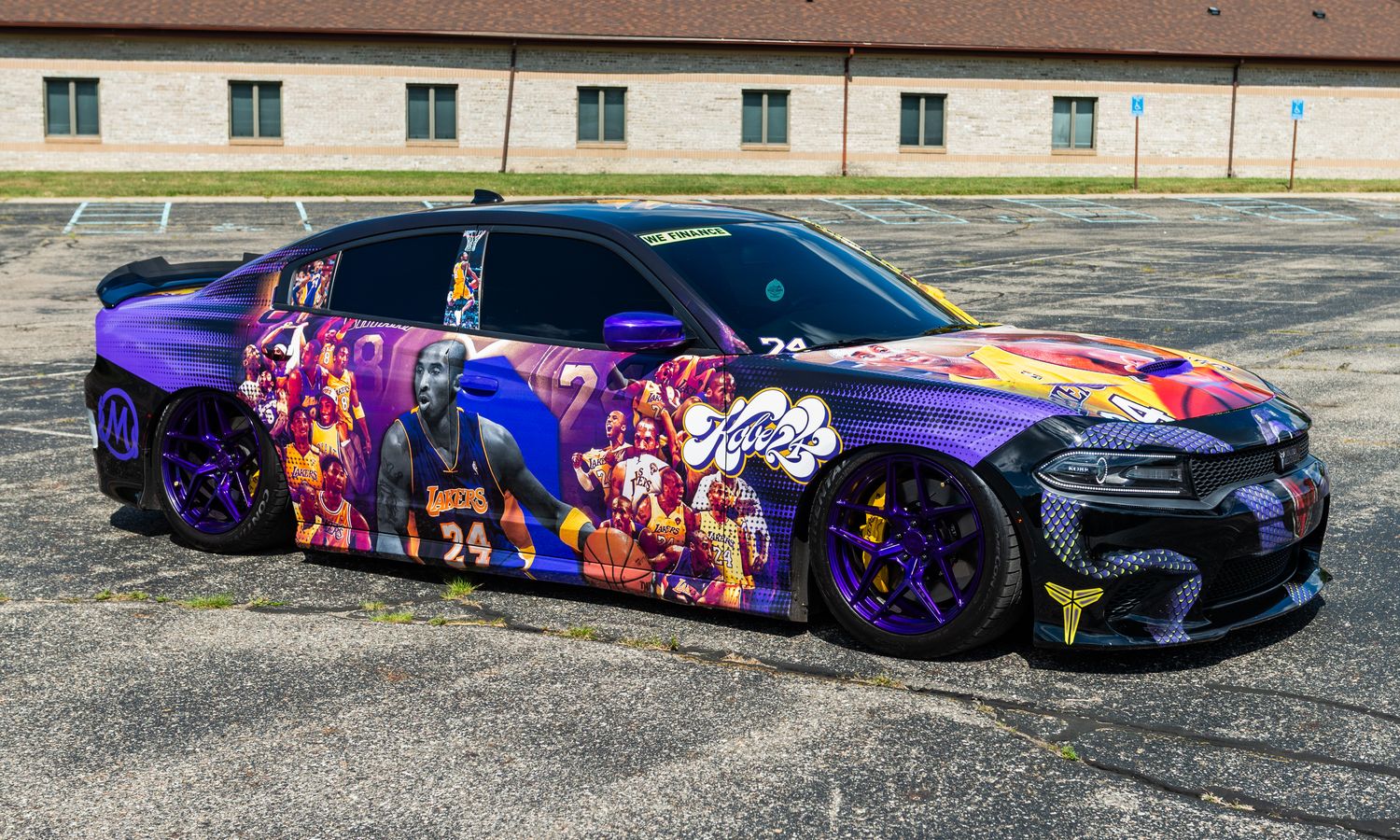 2018 Dodge Charger SRT Hellcat Custom Kobe Bryant-tribute livery Exterior