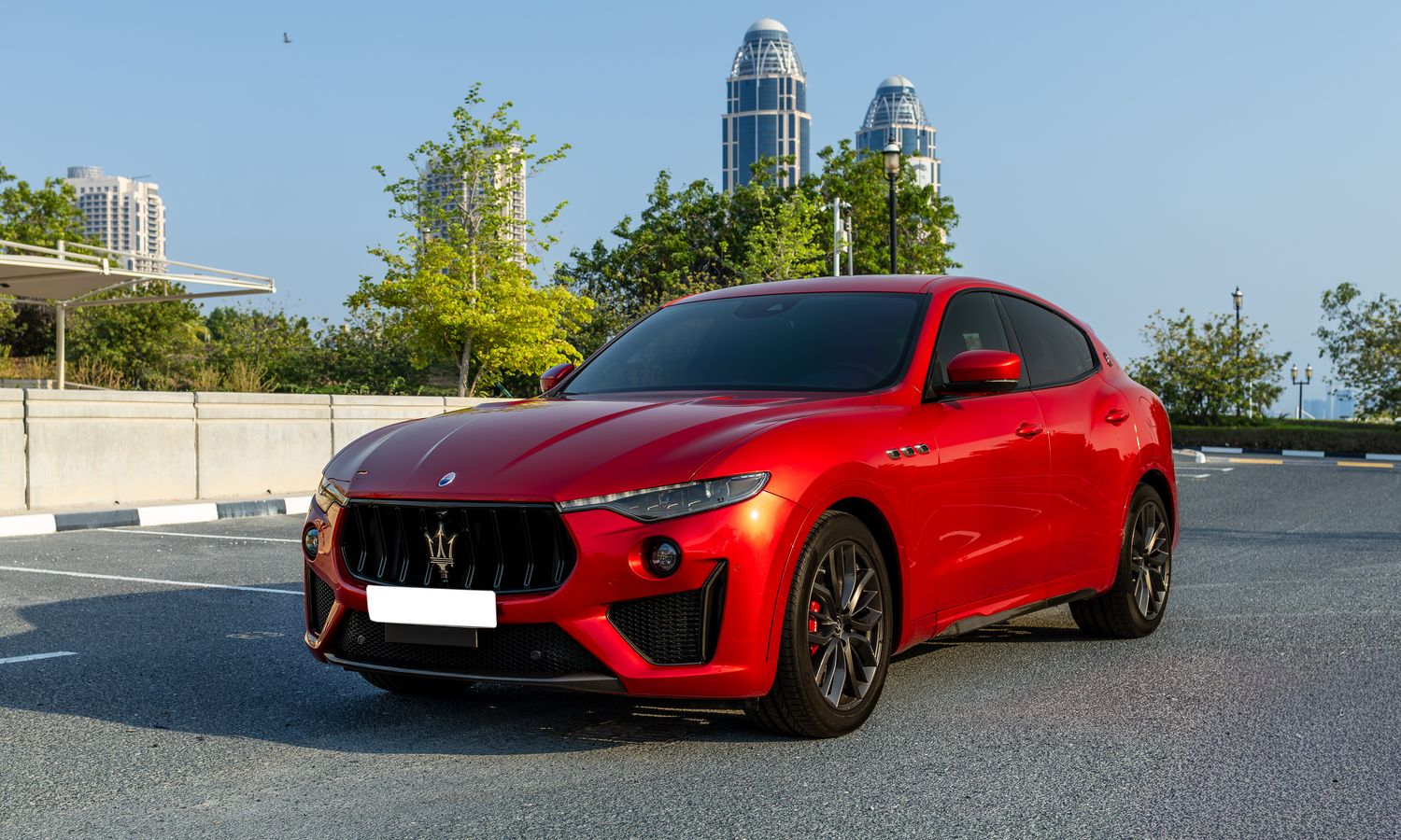 2020 MASERATI LEVANTE TROFEO  BADGED: CREATO FOR SULTAN OMAN , No 1 OF 100 only.   Fuoriserie Rosso Magma Exterior