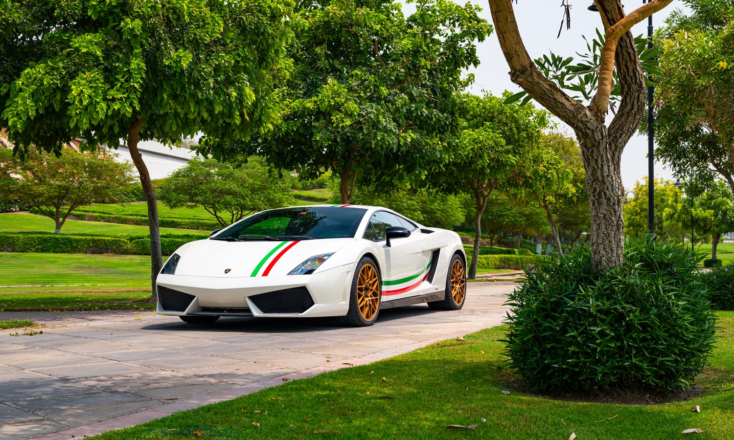 2009 Lamborghini Gallardo Ballon White Exterior