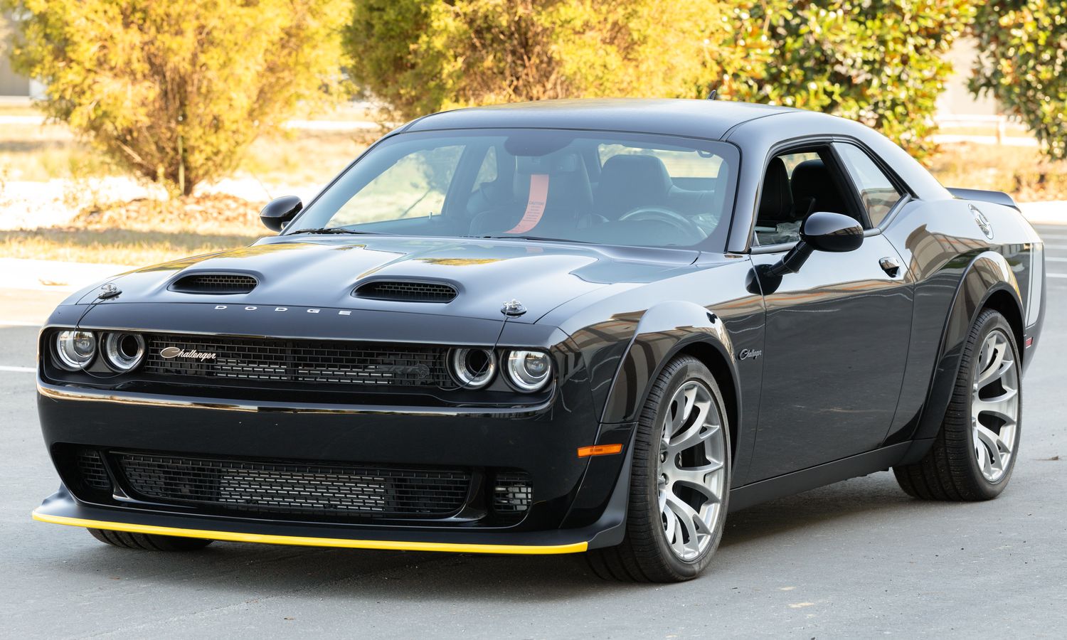 2023 Dodge Challenger Black Ghost Pitch Black Exterior