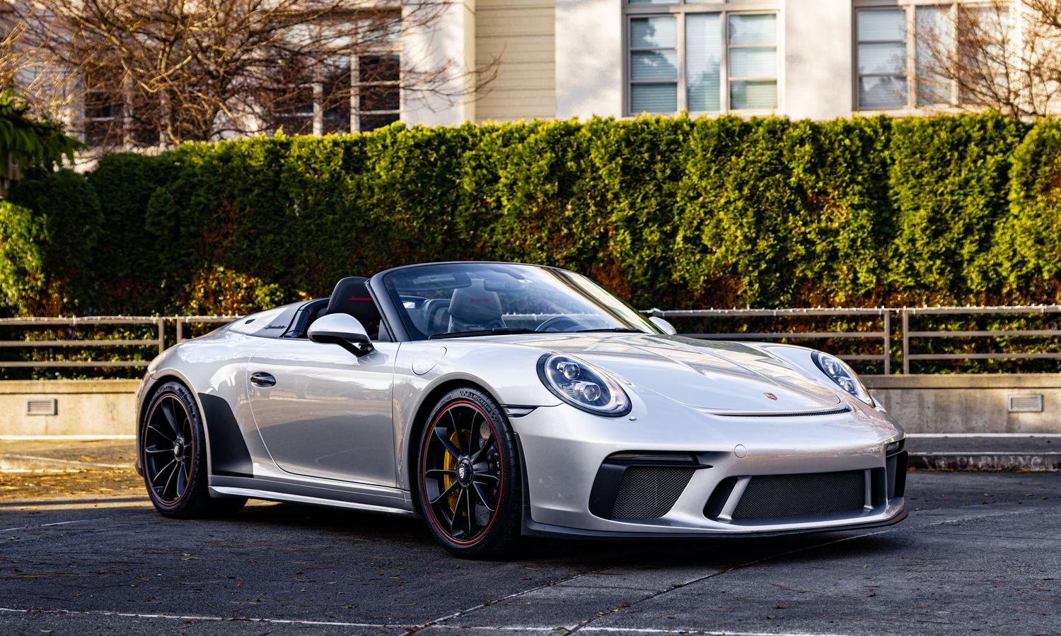 2019 Porsche 911 Speedster GT Silver Metallic Exterior