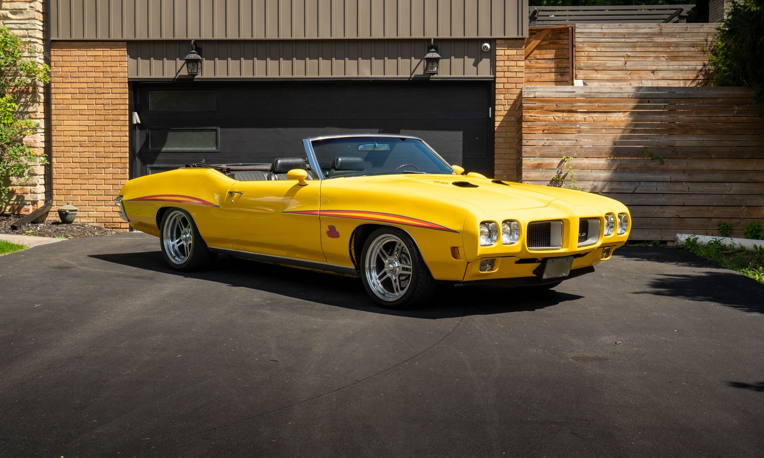 1970 Pontiac GTO Yellow Exterior