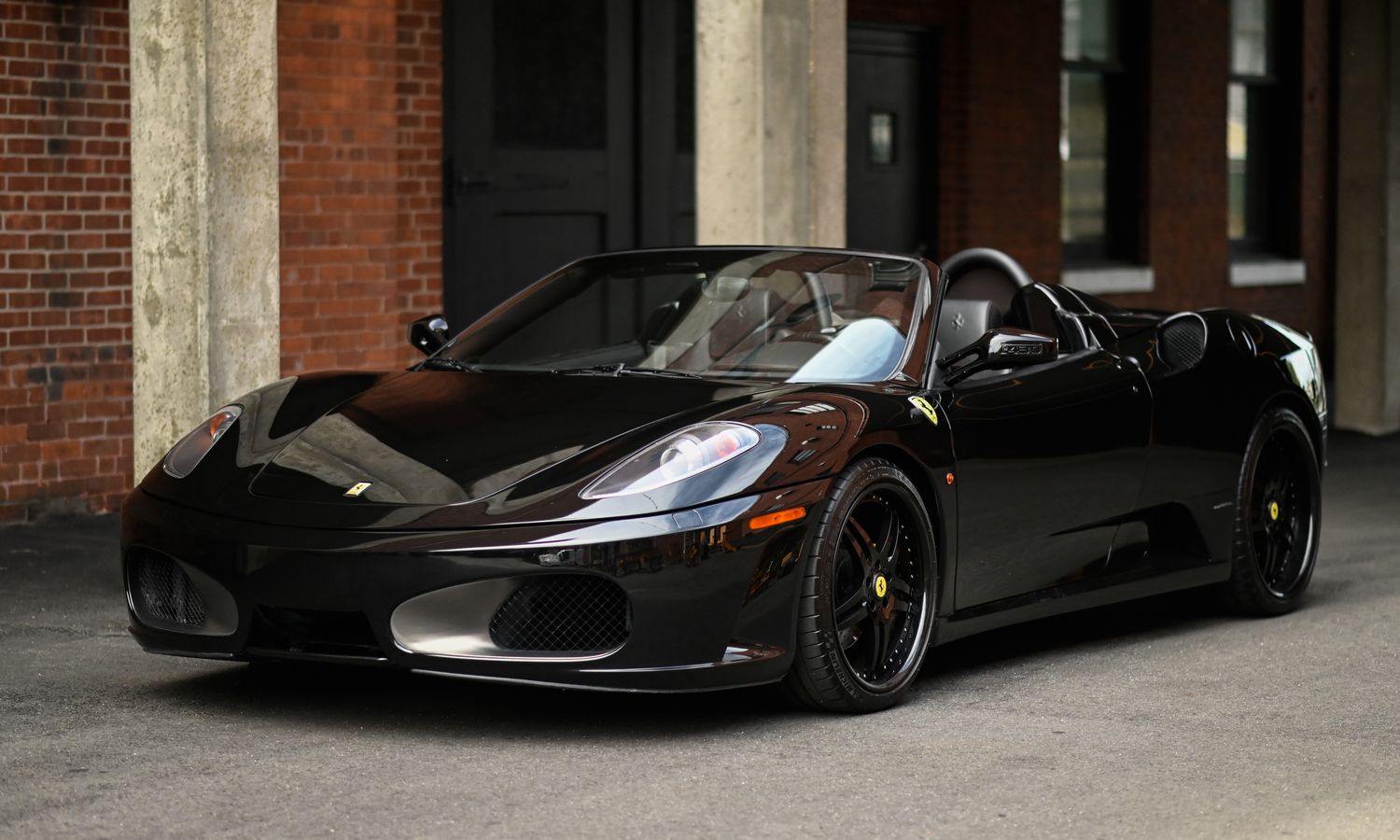 2006 Ferrari F430 Nero Daytona Black Exterior