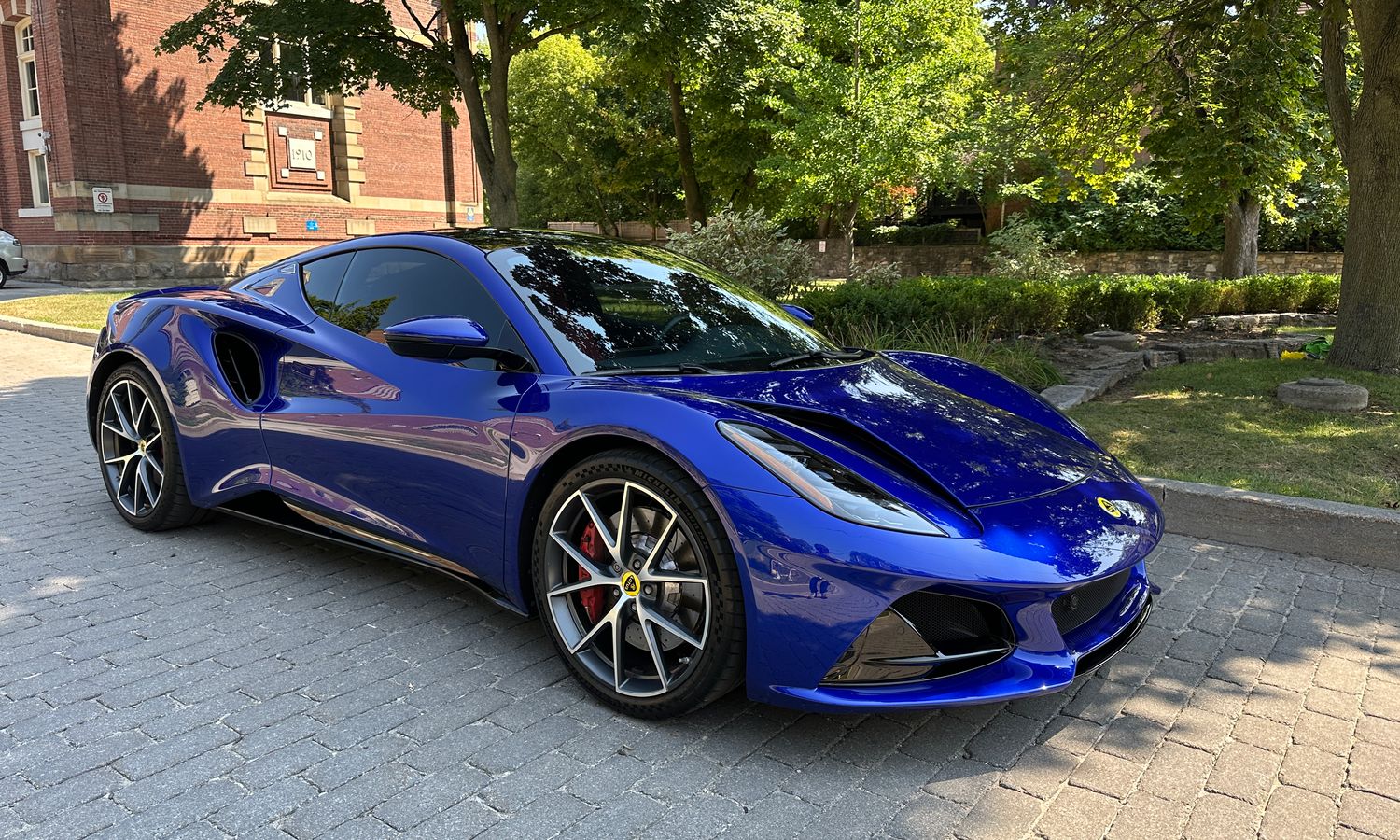 2024 Lotus Emira Atlantis Blue Exterior