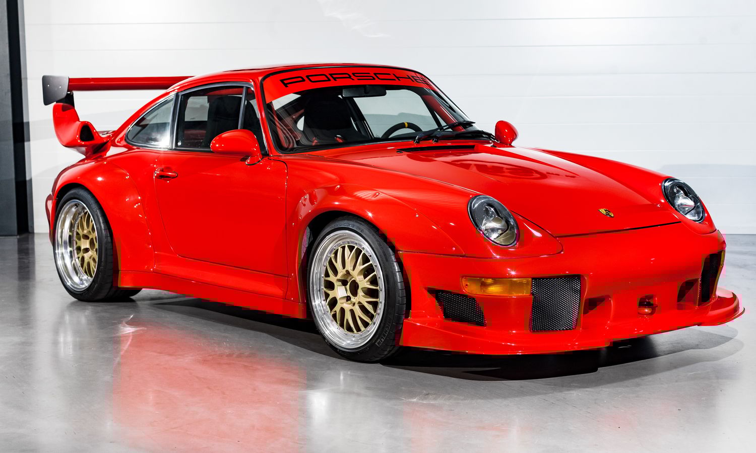 1996 Porsche 911 (993) Turbo - GT2 Evo Recreation - Ex Jon Olsson Guards Red Exterior