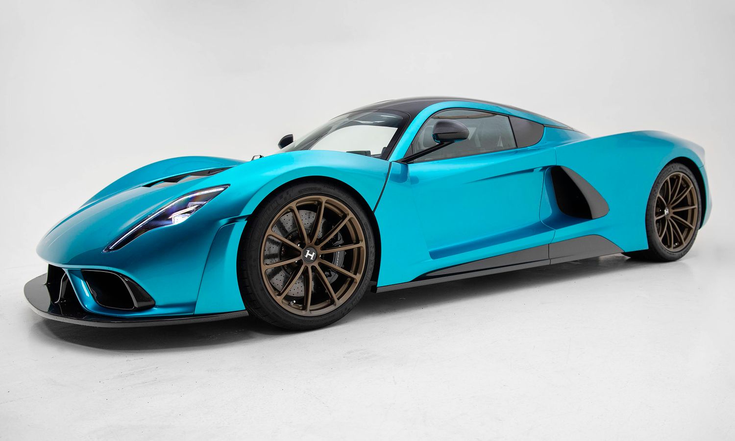 2023 Hennessey Venom F5 Uranus Blue Metallic Exterior