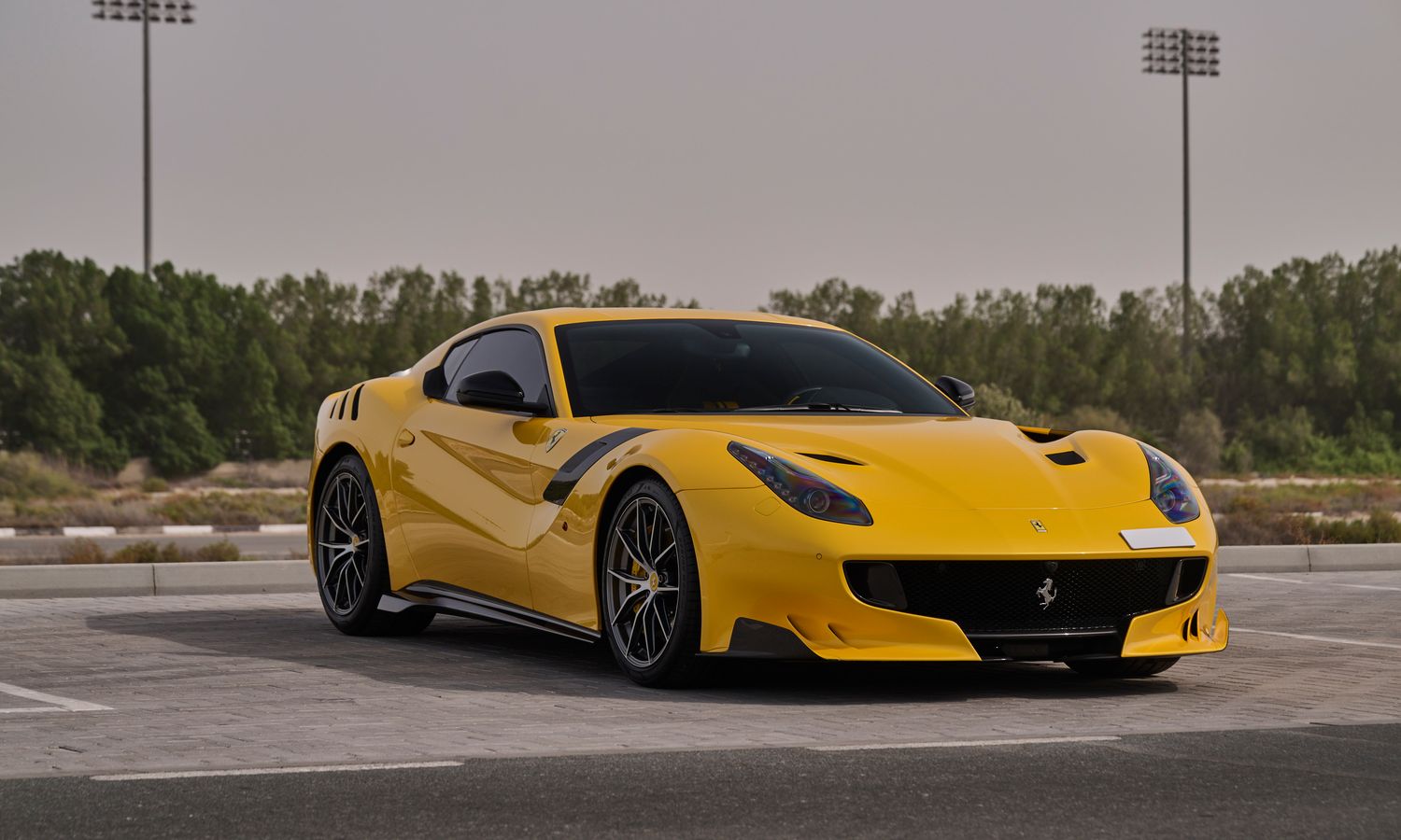 2016 Ferrari F12 TDF Giallo Triplo Strato Exterior
