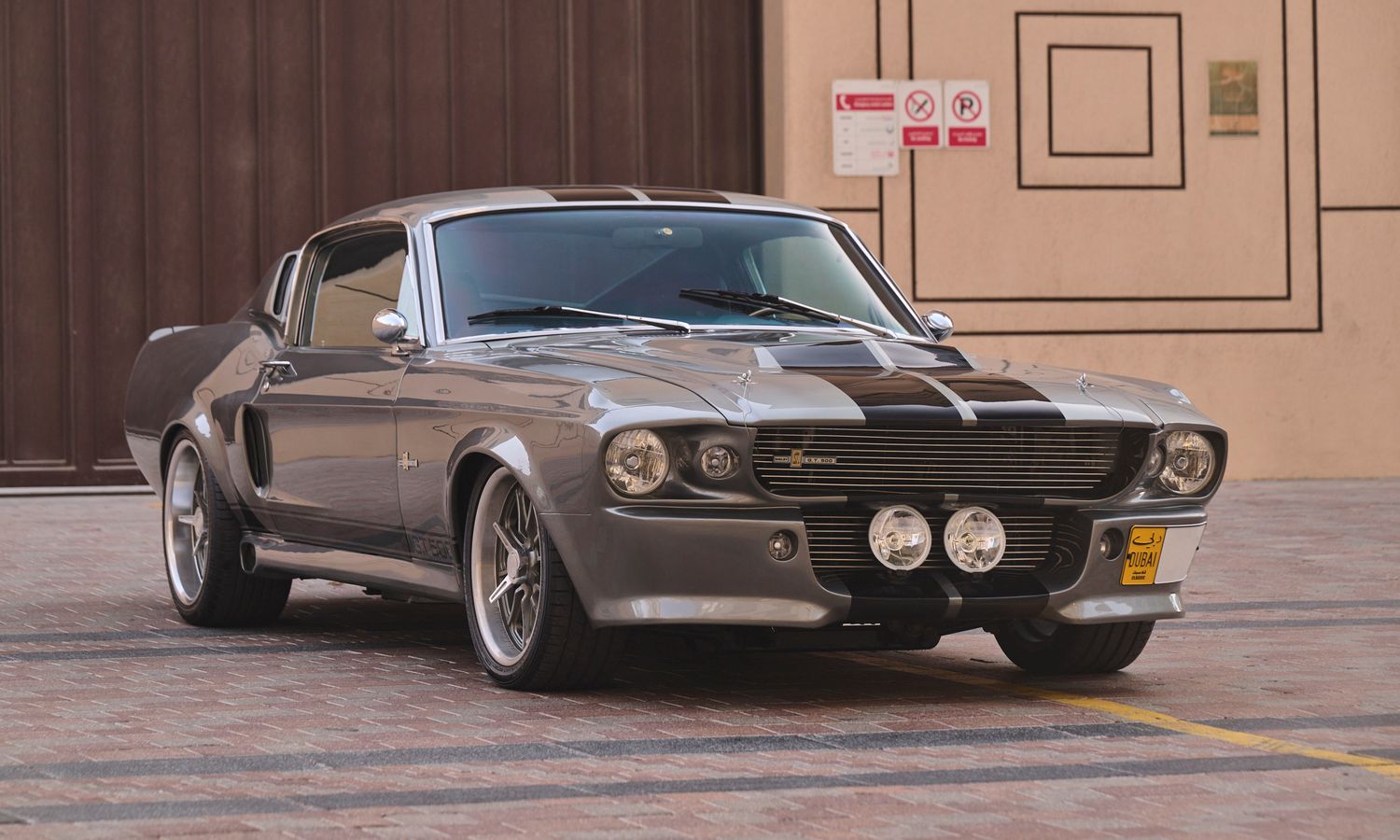 1968 Ford  Mustang Shelby GT500 Pepper Gray Metallic Exterior