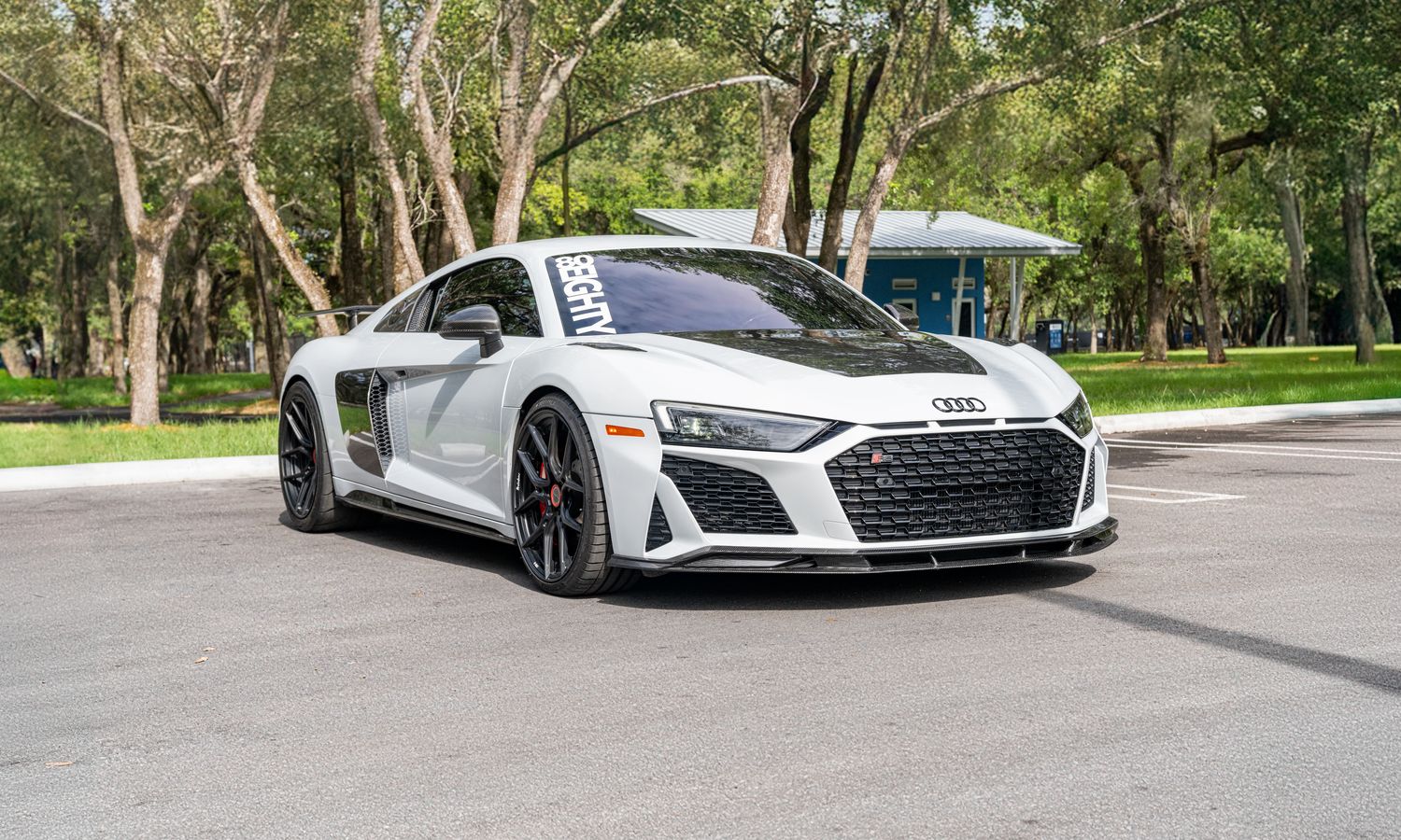 2020 Audi R8 Suzuka Gray Exterior