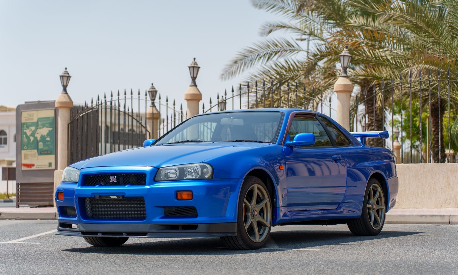 2000 Nissan GT-R Bayside Blue Exterior