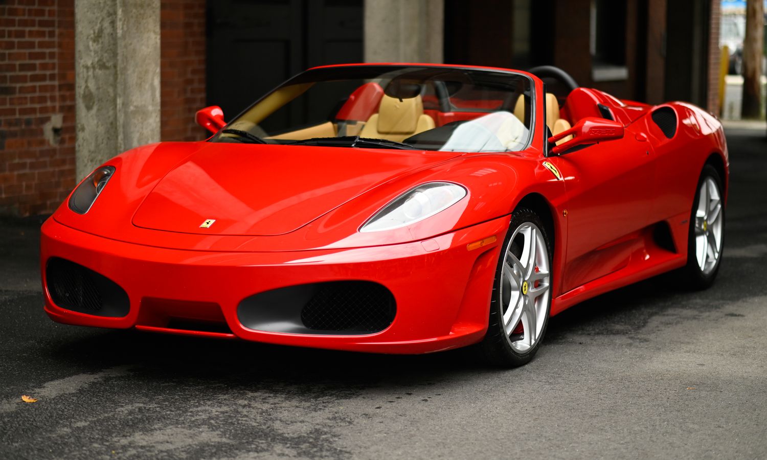 2008 Ferrari  F430 Spider Rosso Corsa Exterior