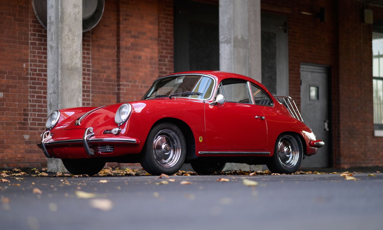 1962 Porsche  356 B Ruby Red Exterior