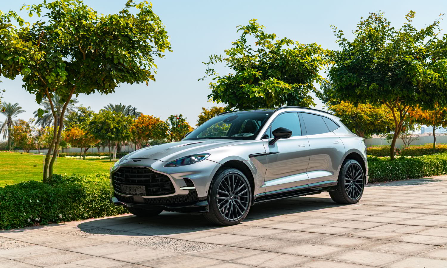 2023 Aston Martin DBX 707 Silver Exterior