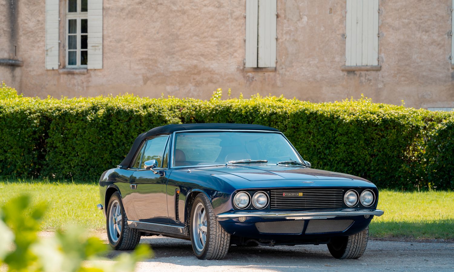 1974 Jenson Interceptor S Cabriolet JIA Dark Blue Metallic Exterior