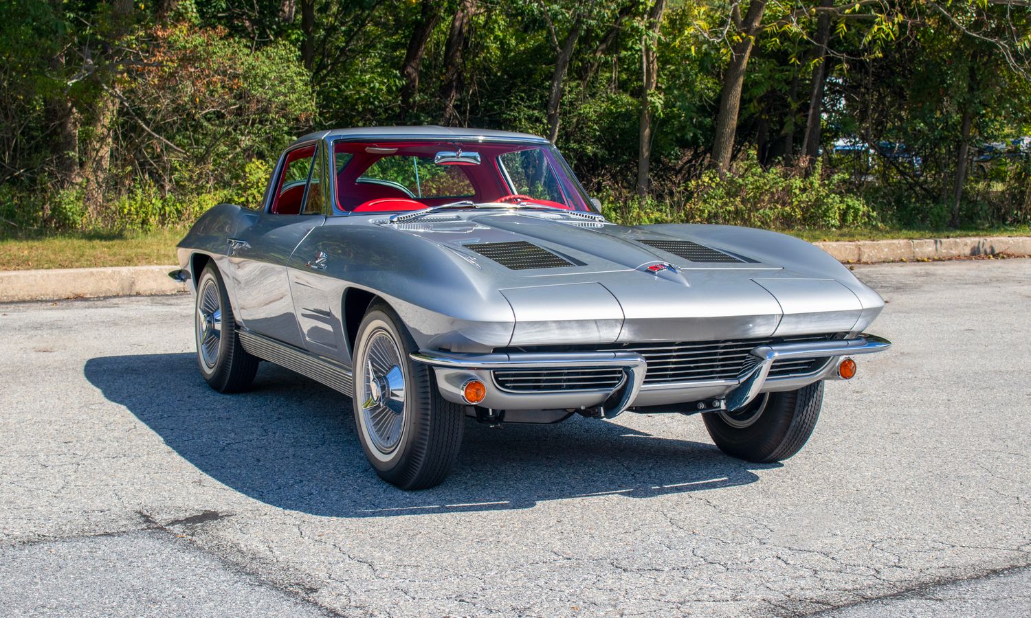 1963 Chevrolet Corvette Split Window Sebring Silver Exterior