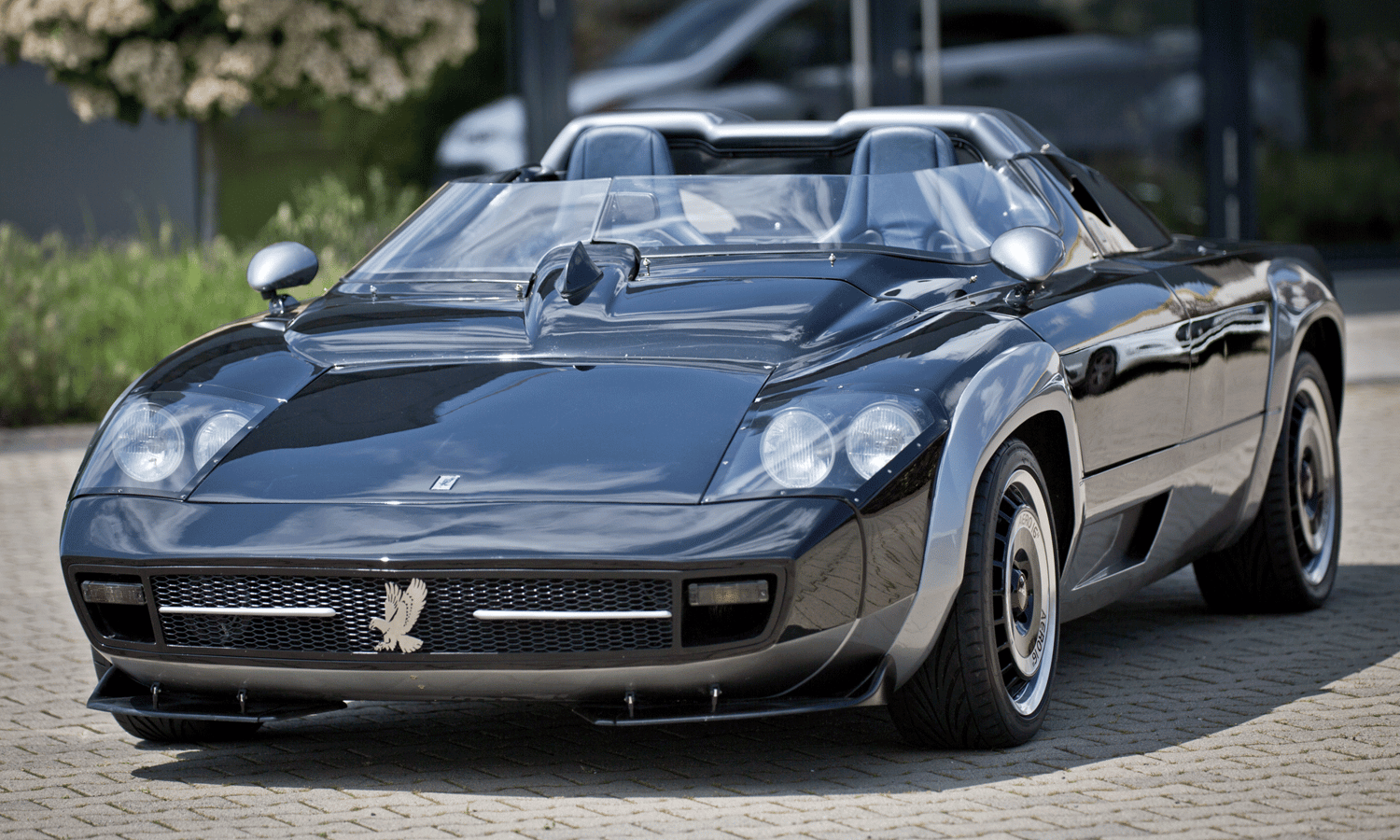 1989 Isdera 036i Black/Metallic Silver Exterior