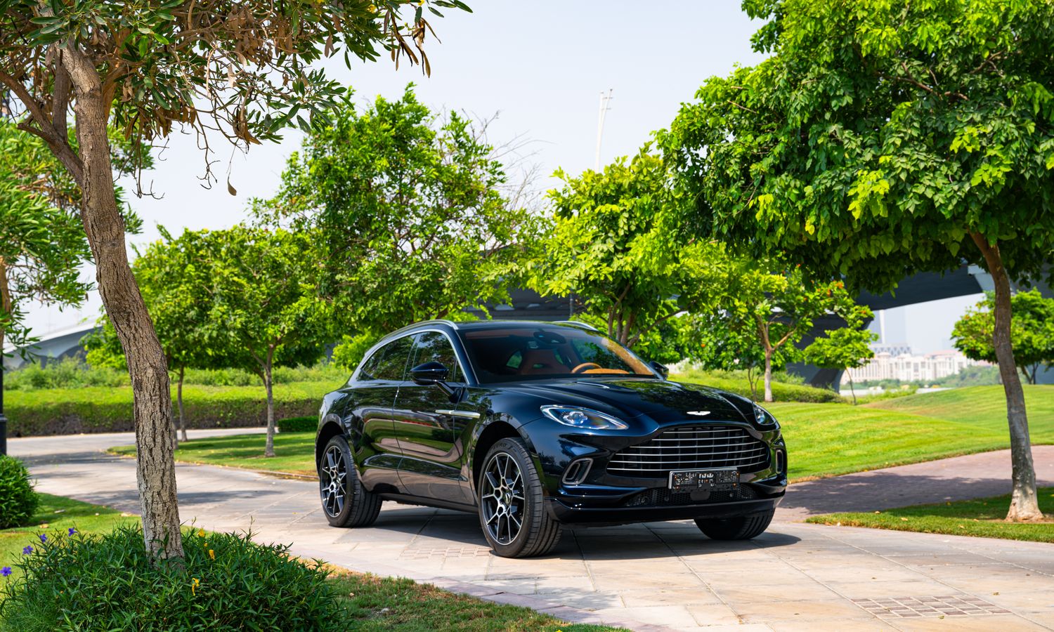 2022 Aston Martin DBX Dark Blue Exterior