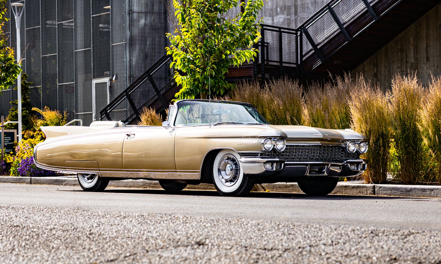 1960 Cadillac Eldorado Biarritz Convertible Champagne Exterior