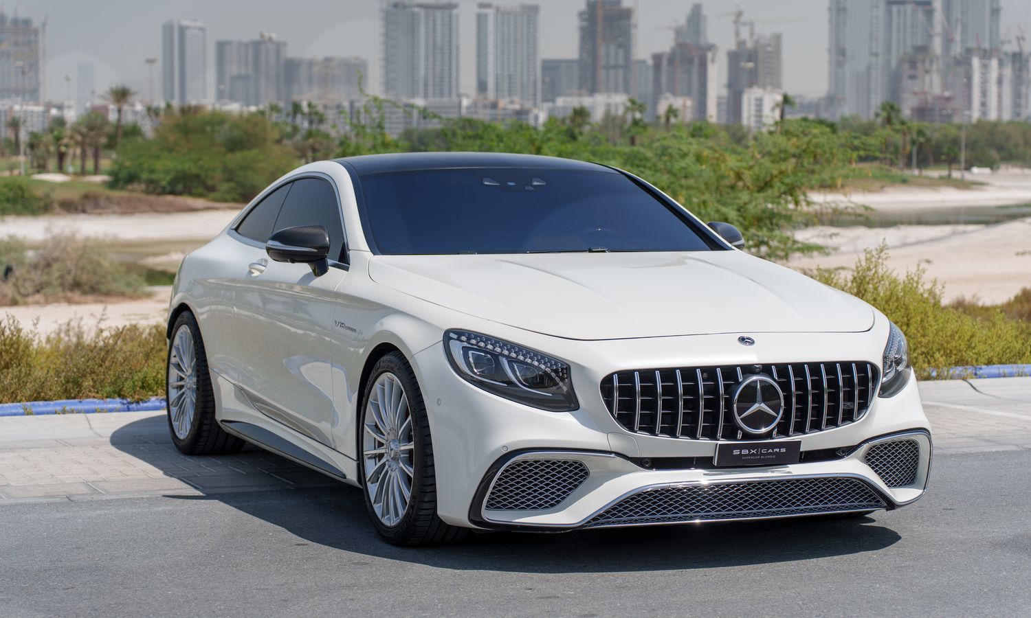 2017 Mercedes-Benz S65 AMG White Exterior